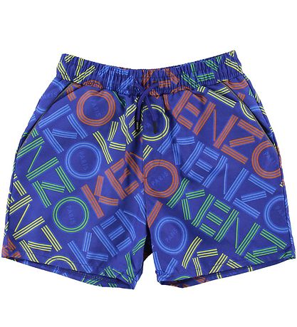 Kenzo Leggings/Shorts - Exclusive Edition - Vivid Blue m. Logo