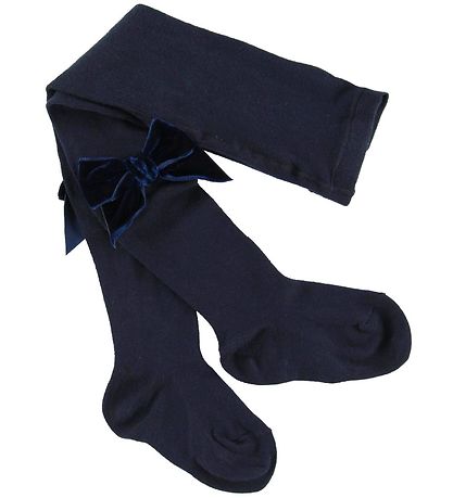 Condor Strmpebukser m. Veloursljfe - Navy