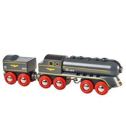 BRIO Hjhastighedstog - 18,9 cm - Bullet Train - Koksgr 33697