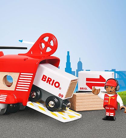 BRIO World Helikopter Transport 33886