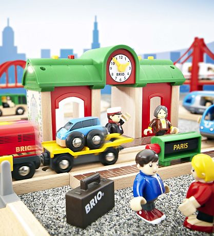 BRIO World Station m. Lydoptager 33578