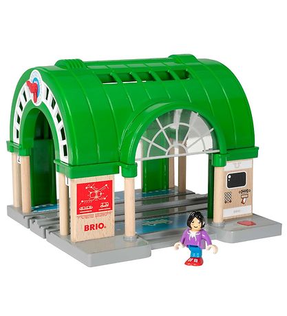 BRIO World Togstation - Grn/Gr/Tr 33649