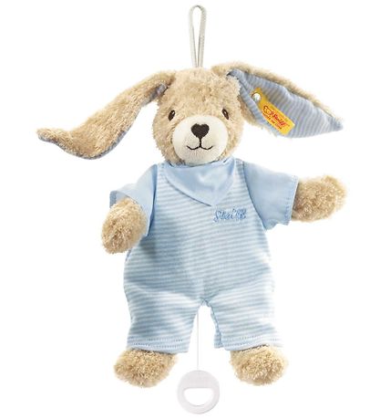 Steiff Musikuro - Hoppel Hase - 20 cm - Blue