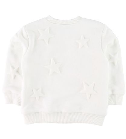 Dolce & Gabbana Sweatshirt - Hvid m. Stjerner