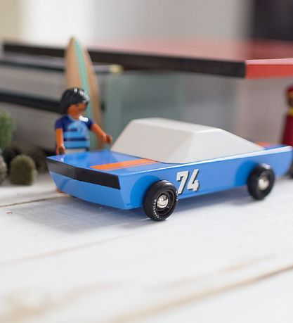 Candylab Bil - 18,3 cm - Americana - Blu74 Racer