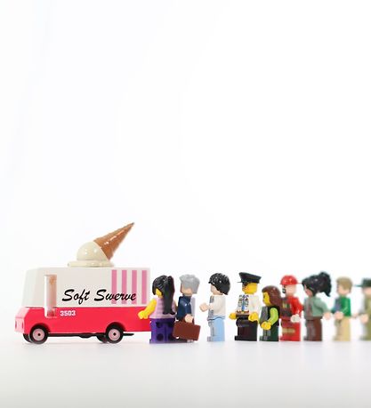 Candylab Bil - 8,5 cm - Ice Cream Van - F708