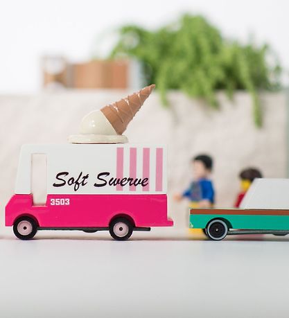 Candylab Bil - 8,5 cm - Ice Cream Van - F708