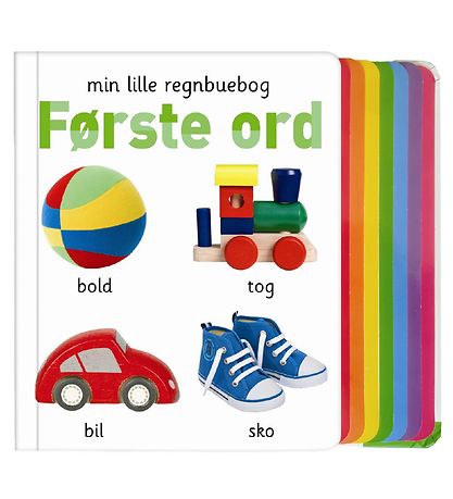 Alvilda Bog - Min Lille Regnbuebog - Første Ord - Dansk