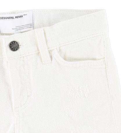 Designers Remix Shorts - Bellis Destroyed - Cream