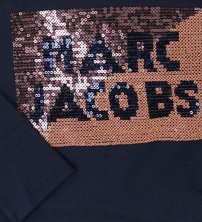 Little Marc Jacobs Bluse - Navy m. Palietter