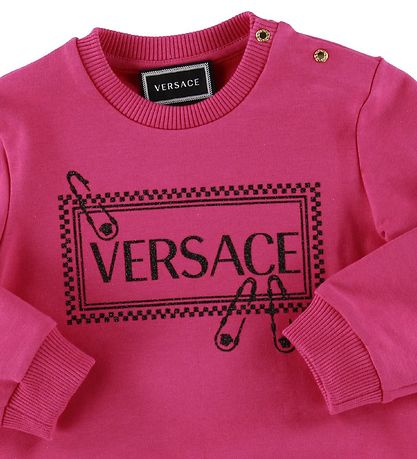 Versace Sweatkjole - Pink m. Logo