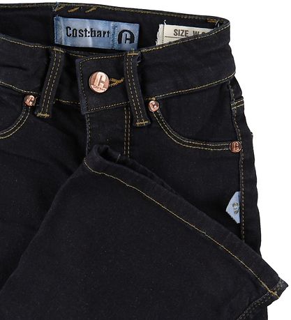 Cost:Bart Flared Jeans - Dark Blue Wash