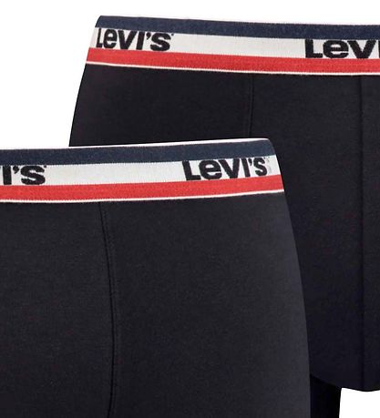 Levis Boxershorts - 2-pak - Boxer Brief - Sort