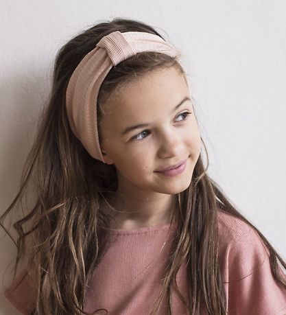 Minimalisma Hårbånd - Bi - Silke/Bomuld - Sweet Rose