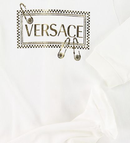 Versace Gaveske - Heldragt/Savlesmk - Hvid m. Guld