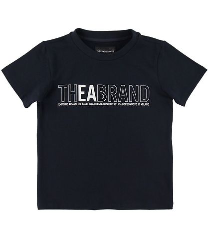 Emporio Armani T-shirt - Navy m. Print