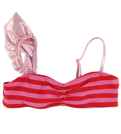 Little Marc Jacobs Bikini - Pink/Rdstribet m. Flse