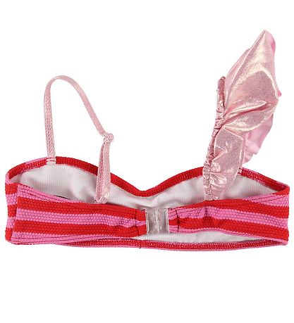 Little Marc Jacobs Bikini - Pink/Rdstribet m. Flse