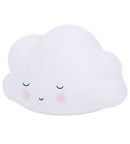 A Little Lovely Company Natlampe - 9x16x5,5 cm - Sleeping Cloud