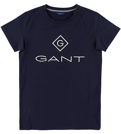 GANT T-shirt - Lock-Up - Navy