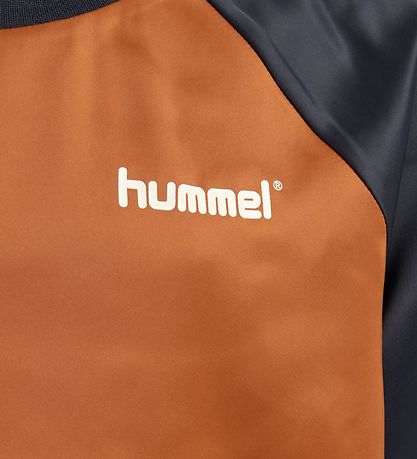 Hummel Teens T-shirt - HMLMelody - Navy/Brun