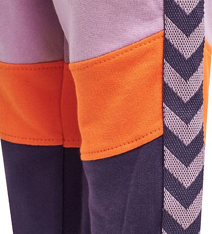 Hummel Sweatpants - HMLVeronica - Lilla/Orange