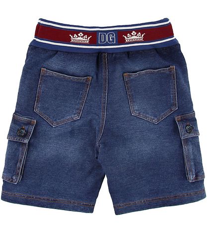 Dolce & Gabbana Shorts - Bl Denim m. Rd