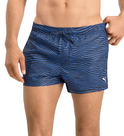 Puma Badeshorts - Sort/Bl