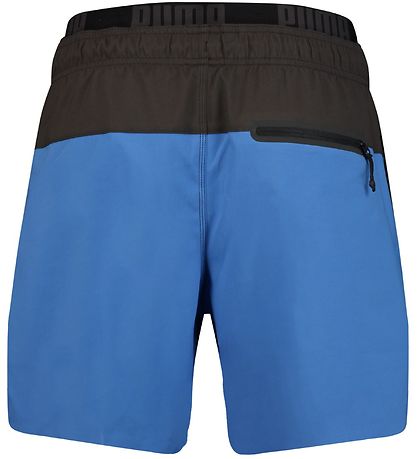 Puma Badeshorts - Bl/Mrkegr