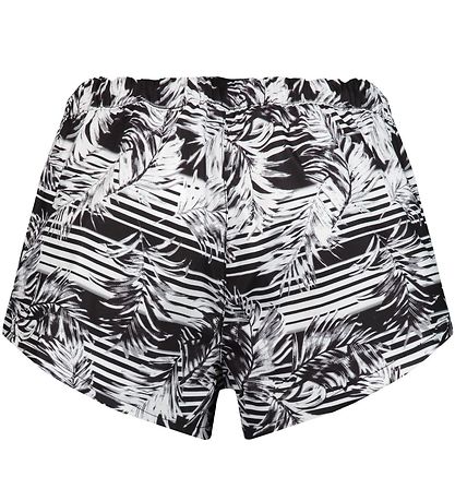 Puma Badeshorts - Sort/Hvid