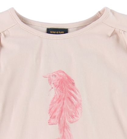 Mini Q Ture Bluse - Anelle - Rosa m. Kat