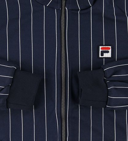 Fila Cardigan - Haben - Navystribet