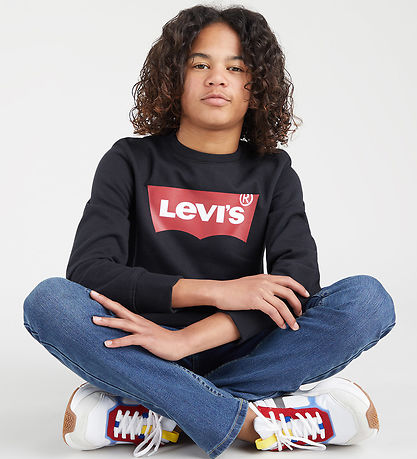 Levis Sweatshirt - Batwing - Sort