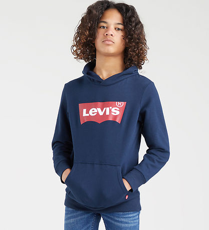 Levis Hættetrøje - Batwing - Navy