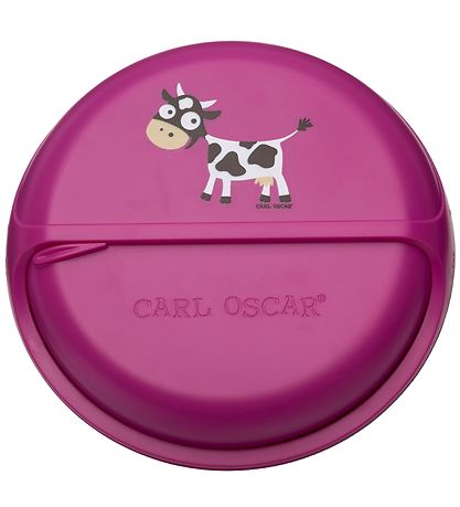 Carl Oscar Snackbox - BentoDISC -  18 cm - Purple Cow