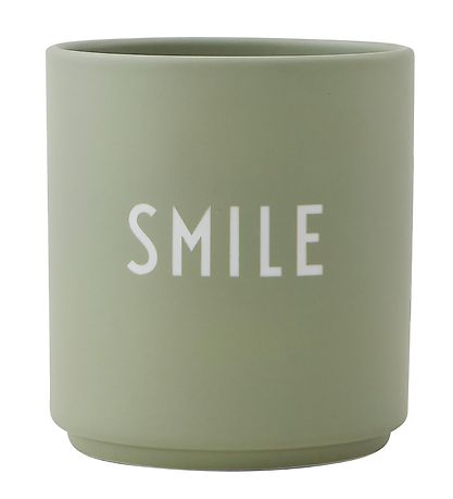 Design Letters Kop - Favourite Cups - Porceln - Grn Smile