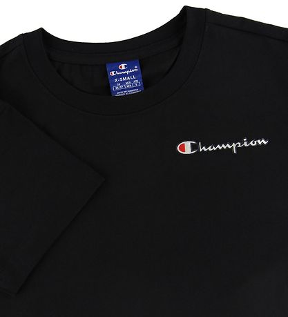 Champion Fashion T-shirt - Sort m. Logo