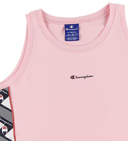 Champion Fashion Kjole u/ - Pink m. Stribe