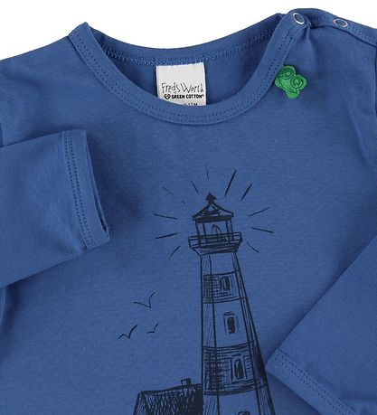 Freds World Bluse - Ocean Lighthouse - Bl