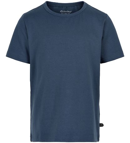 Minymo T-shirts - 2-pak - New Navy m. Striber