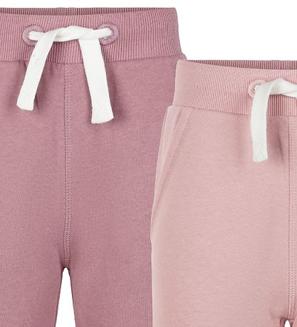 Minymo Sweatpants - 2-pak - Mesa Rose