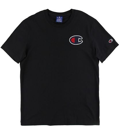 Champion Fashion T-shirt - Sort m. Logo