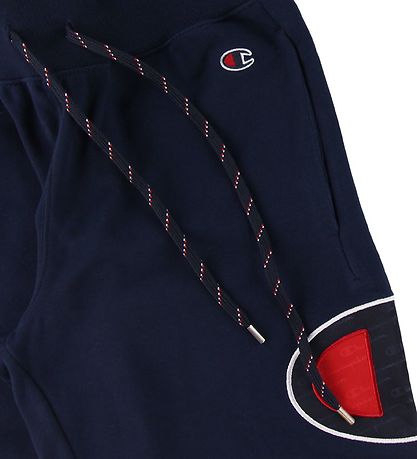 Champion Fashion Shorts - Bermuda - Navy m. Logo