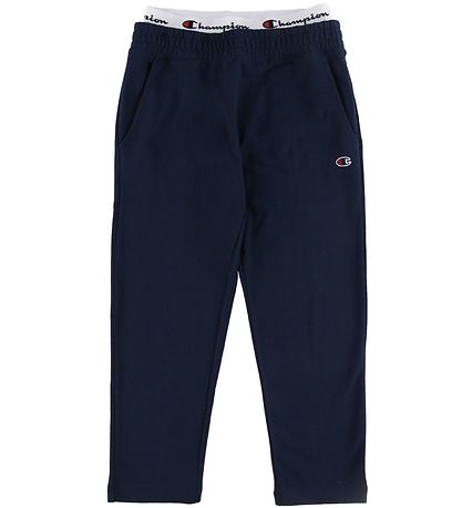 Champion Fashion Sweatpants - Straight Hem - Navy