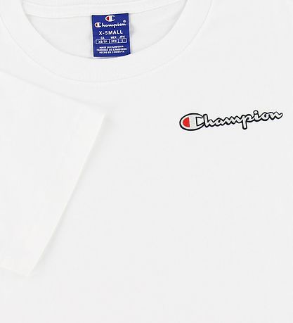 Champion Fashion T-shirt - Hvid m. Logo