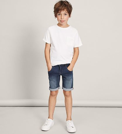 Name It Shorts - Noos - NkmSofus - Medium Blue Denim