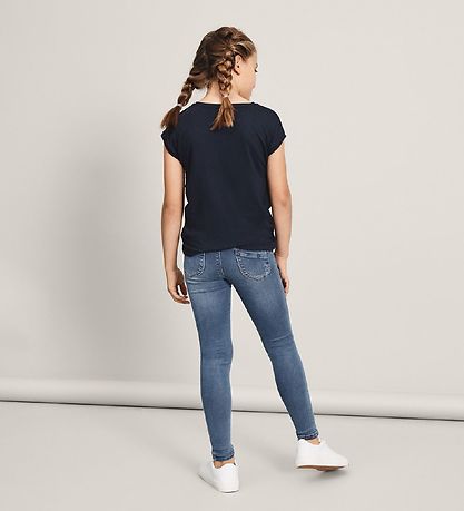 Name It Jeggings - NkfPolly - Noos - Medium Blue Denim