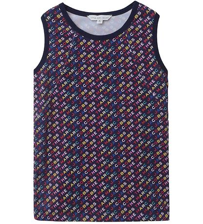 Little Marc Jacobs Badetanktop - Color Factory - Navy m. Logo