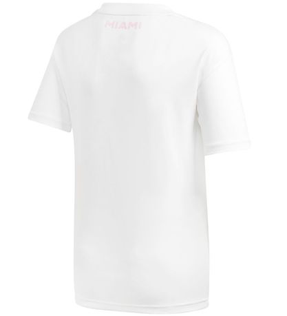 adidas Performance T-shirt - Hvid m. Pink Print