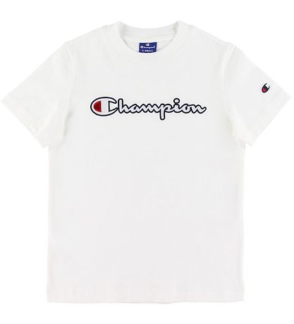 Champion Fashion T-Shirt - Hvid m. Logo